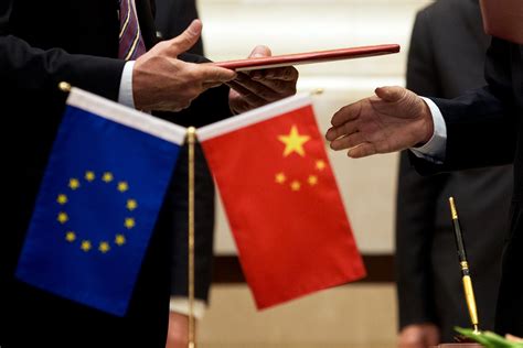 EU commissioner calls for more balanced trade with China and warns that Ukraine could divide them